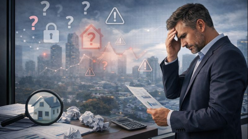 Alex Nabuco dos Santos explica decisões imobiliárias em cenários de baixa eficiência informacional.